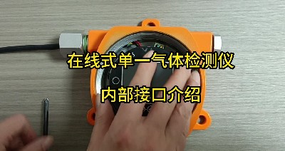 MIC-600單一氣體內部接口介紹